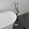 Alfi Brand Polished Chrm Sgl Lvr Flr Mnt Tub Filler Mixer w Hand Held Shower Head AB2180-PC - alternate 1
